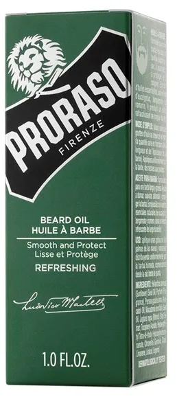 PRORASO Beard Oil Refreshing - 30 ml.